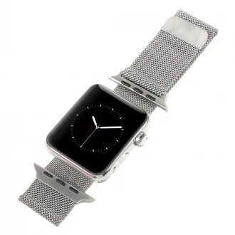 Apple Watch 42 mm Milanese urrem sølv