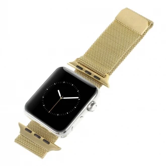 Apple Watch 42 mm Milanese urrem guld