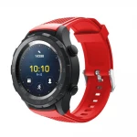 Sports silicone rem Huawei Watch 2 rød