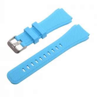 Sports silikonerem Samsung Galaxy Watch 46mm lyseblå