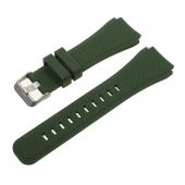 Sports silikonerem Galaxy Watch 46mm armygrøn