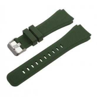 Sports silikonerem Samsung Galaxy Watch 46mm armygrøn