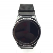 Samsung Gear S2 classic mesh lænke i rustfri stål sort
