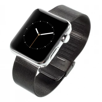 Til Apple Watch 38 mm lænke Mesh sort