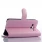 Samsung Galaxy J5 pink etui med lommer Mobiltelefon tilbehør