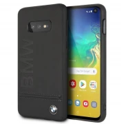 BMW hybrid læder cover Samsung S10e sort Mobil tilbehør