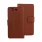 Sony Xperia Z3 compact ægte læder flip cover brun Mobilcovers