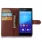 brun Igo flip cover Sony Xperia Z5 Mobil tilbehør