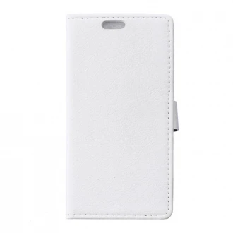 SONY XPERIA M5 læder cover med lommer, hvid