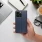 blå SMART MAGNETO Book mobilcover Iphone 15 Plus mobil tilbehør