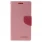 LG G4C læder cover med kort lommer, pink Mobiltelefon tilbehør