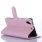 HTC DESIRE 626 læder cover med kort holder, pink Mobiltelefon tilbehør