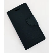 Flip cover med lommer Htc One M7 sort