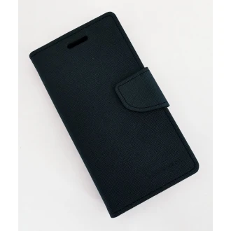 Flip cover med lommer til Htc One M7 sort