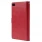 HUAWEI ASCEND P8 læder cover med kort lommer, rød Mobiltelefon tilbehør