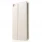 HUAWEI ASCEND P8 læder cover med lommer, hvid Mobiltelefon tilbehør