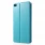 HUAWEI ASCEND P8 læder cover med lommer, turkis Mobiltelefon tilbehør