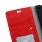 HUAWEI ASCEND P8 full grain læder cover, rød Mobiltelefon tilbehør