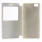 HUAWEI P8 LITE læder cover med vindue hvid, Mobiltelefon tilbehør