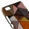 HUAWEI ASCEND P8 læder bag cover, orange - brun Mobiltelefon tilbehør