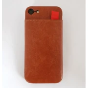 Iphone 6S / 6 brun case med 3 kortholdere Mobil tilbehør