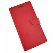 Rød Klassisk læder cover Huawei P8 Lite