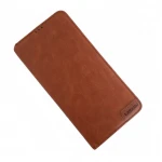 Læder etui Lavann Samsung A80 brun