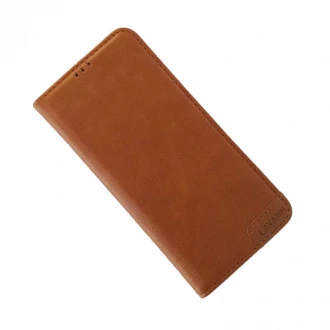 Lavann læder etui Samsung Galaxy S9 brun