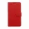 HUAWEI ASCEND Y530 læder cover med kort lommer, rød Mobiltelefon tilbehør