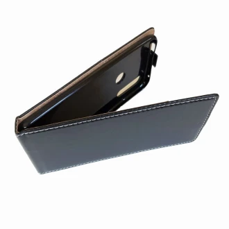 Vertikal flip cover til Huawei P Smart Z sort