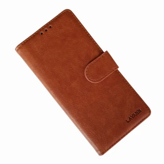 LA flip etui Samsung Galaxy Note 10 brun