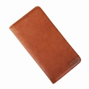 brun Lavann flip etui Samsung Note 10 Mobil tilbehør