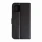 sort Slim læder flip cover iPhone 15 Plus Mobil tilbehør