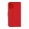 rød LA læder flip etui Samsung A12 Mobil tilbehør