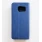 Samsung S7 Edge magnet flip etui cover blå