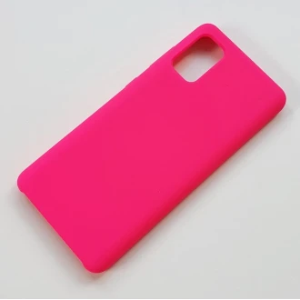 silikone case Samsung Galaxy A41 pink