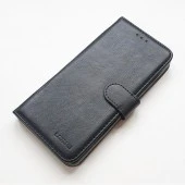 Luxury læder flip etui Samsung S10 Lite sort
