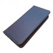 blå Slim læder flip etui Samsung A42 5G Mobil tilbehør