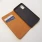 Slim læder flip etui Samsung A51 sort Mobil tilbehør