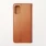 brun Slim læder flip cover Samsung A52 5G Mobil tilbehør