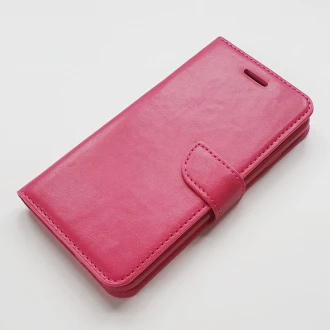 Klassisk flip mobilcover til Iphone 6S rosa