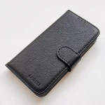 Lavann læder flip cover Samsung Galaxy A04S sort