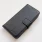 sort Slim læder flip cover iPhone 15 Plus Mobil tilbehør