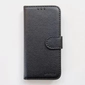 Lavann læder etui til  Samsung Galaxy A14 5G  sort