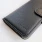 sort Slim læder flip cover iPhone 15 Plus Mobil tilbehør
