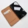 sort Slim læder flip etui iPhone 7/8/SE (2020) Mobil tilbehør
