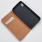 sort Slim læder flip cover Samsung A10 Mobil tilbehør