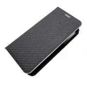 sort Luna carbon flip etui Samsung S22 Mobil tilbehør