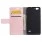 ZTE BLADE S6 læder cover med kort lommer, pink Mobiltelefon tilbehør