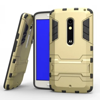 MOTOROLA MOTO X PLAY hybrid bag cover, guld